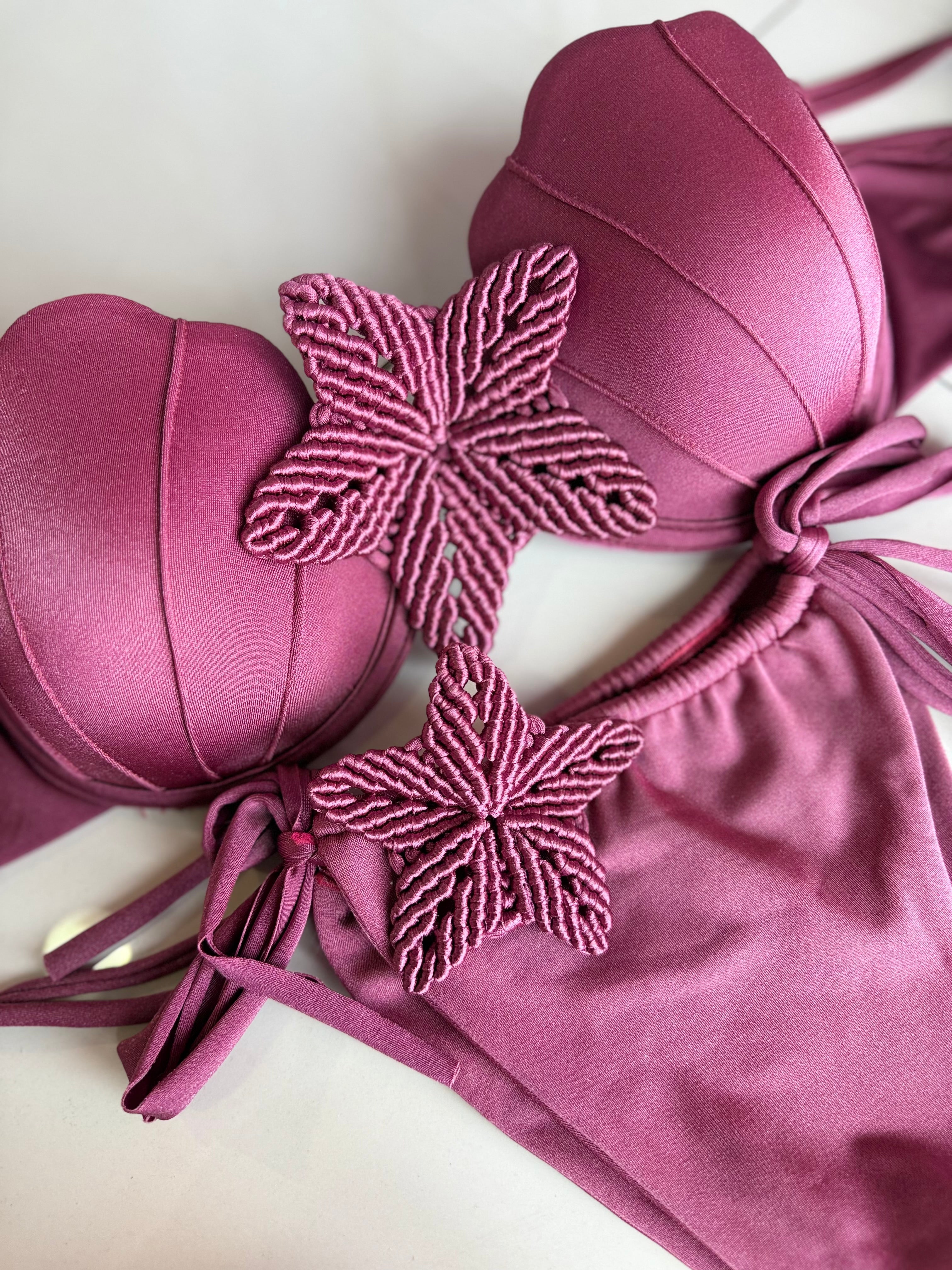 Brama macrame bikini set