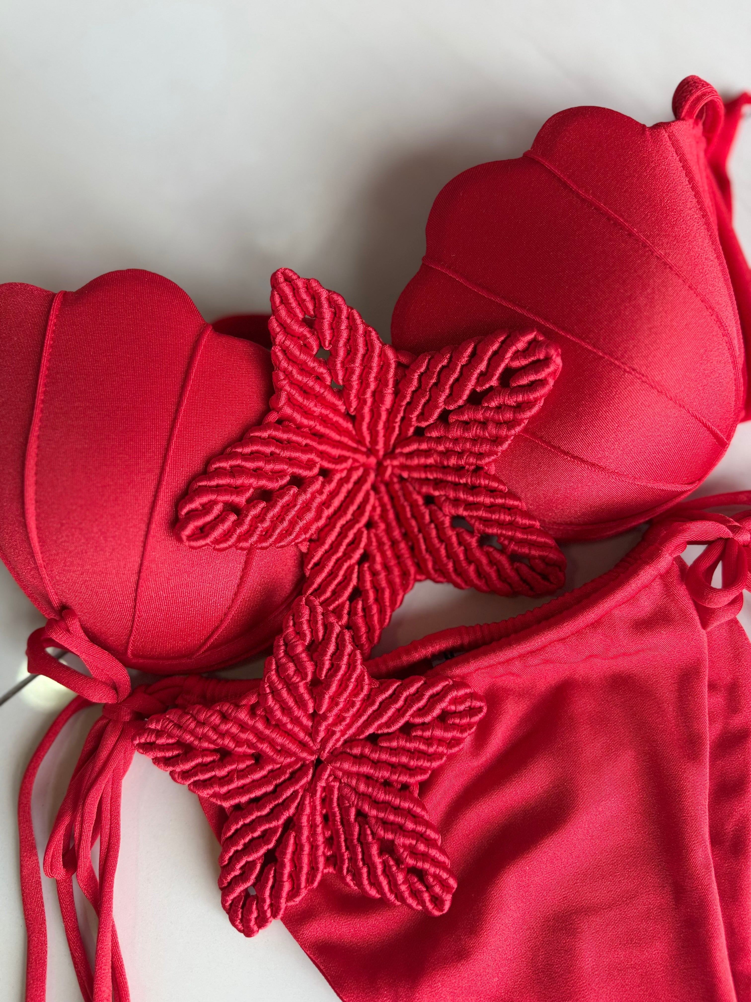 Brama macrame bikini set