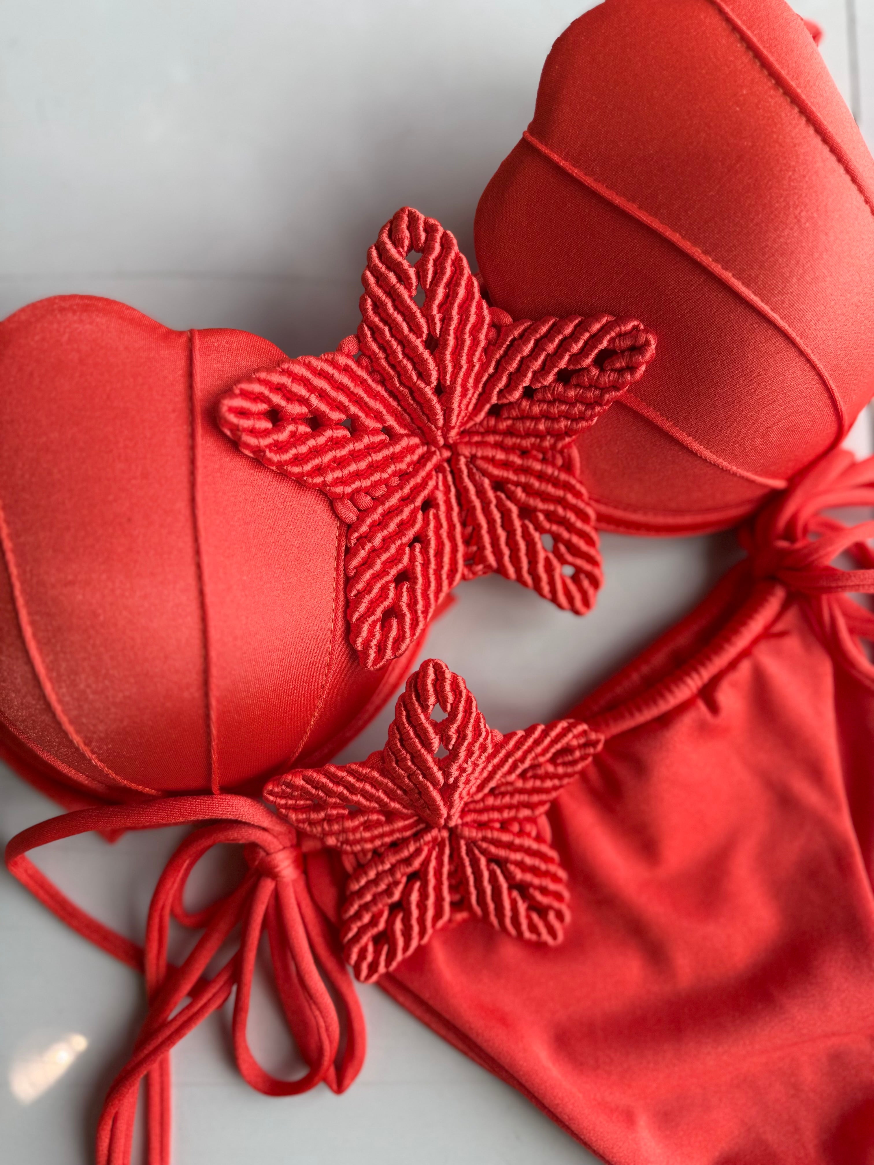 Brama macrame bikini set