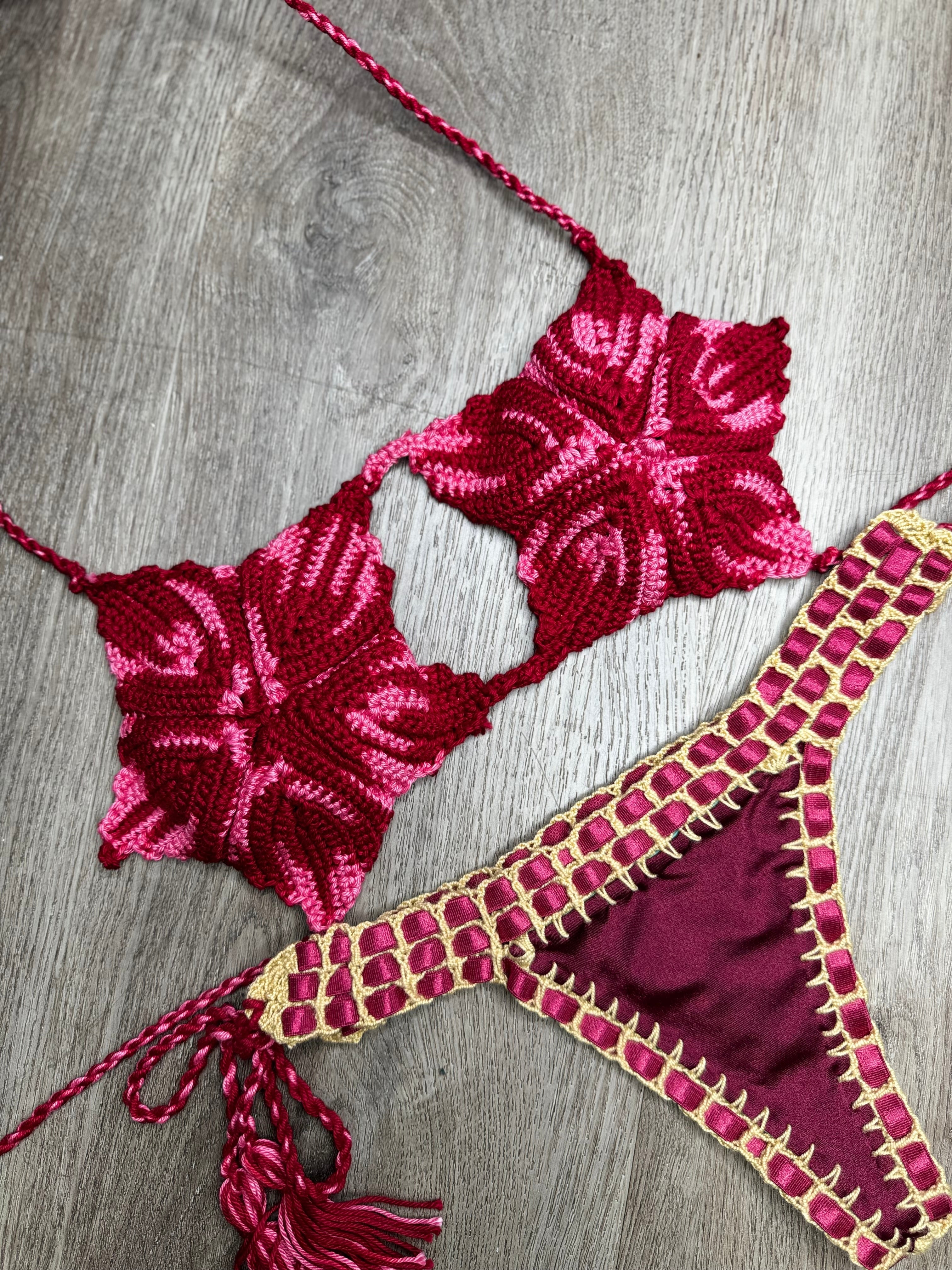 Capella crochet bikini set